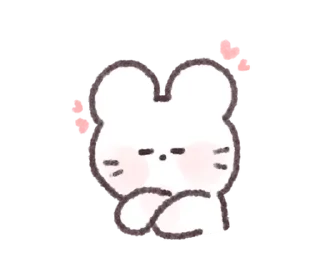 Sticker from @CUTE_stickers_emoji ૮◞ ˕ ◟⑅ ა