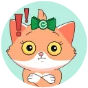 😳 emoji СберКот и Ко :: @stickroom Telegram sticker 11 of 42