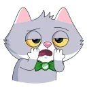 😵 emoji СберКот и друзья :: @stickroom Telegram sticker 17 of 44