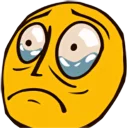😭 emoji roflan HD Telegram sticker 11 of 31