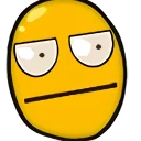 🤨 emoji roflan HD Telegram sticker 13 of 31