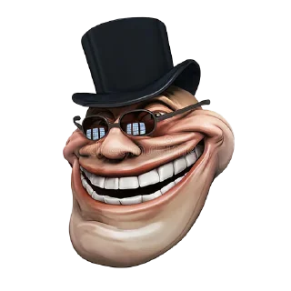 Sticker from Troll or be trolled