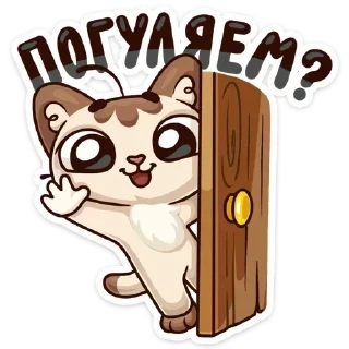 Sticker from kittens🤍