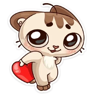 Sticker from kittens🤍