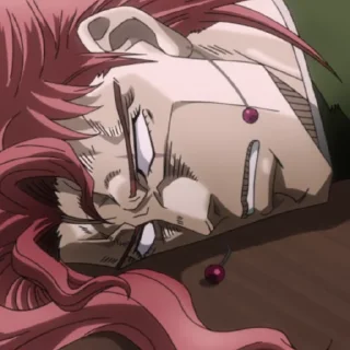 Sticker from 🍒-noriaki kakyoin-🍒