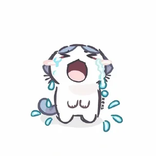 Sticker from Hachiware (@Listonok)