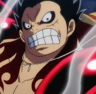 😤 emoji Monkey D Luffy Telegram sticker 13 of 120