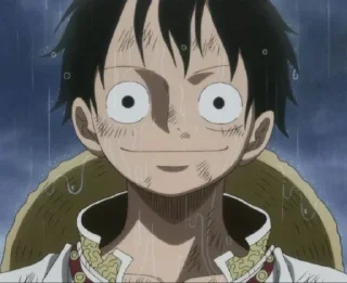 🙂 emoji Monkey D Luffy Telegram sticker 6 of 120