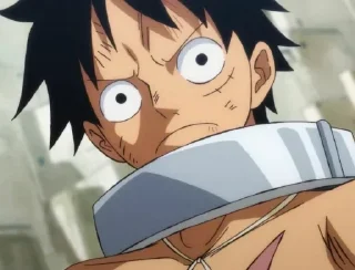 😠 emoji Monkey D Luffy Telegram sticker 10 of 120
