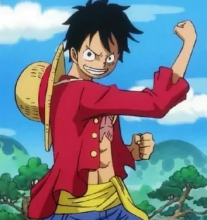 😁 emoji Monkey D Luffy Telegram sticker 23 of 120