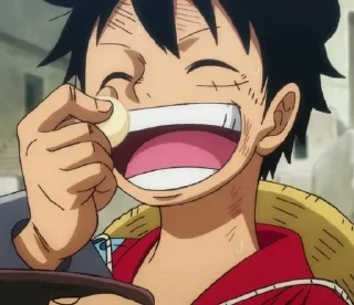 😄 emoji Monkey D Luffy Telegram sticker 9 of 120