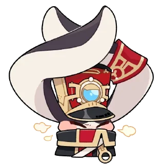Sticker from Honkai Stickers