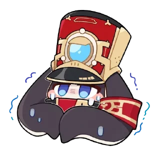 😱 emoji Honkai Stickers Telegram sticker 6 of 118