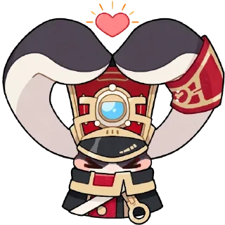 Sticker from Honkai Stickers