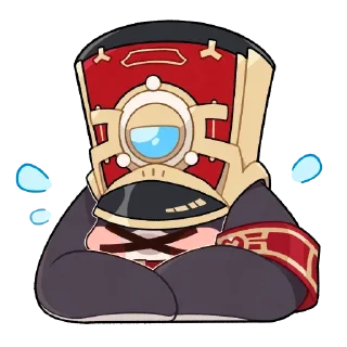 😥 emoji Honkai Stickers Telegram sticker 17 of 118