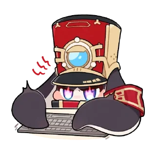 🤓 emoji Honkai Stickers Telegram sticker 18 of 118