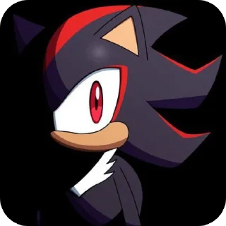 🤨 emoji Shadow the hedgehog - @Qwez_i Telegram sticker 6 of 120