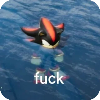 🍲 emoji Shadow the hedgehog - @Qwez_i Telegram sticker 18 of 120