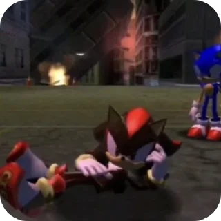 👍 emoji Shadow the hedgehog - @Qwez_i Telegram sticker 10 of 120