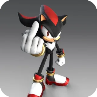 Sticker from Shadow the hedgehog - @Qwez_i