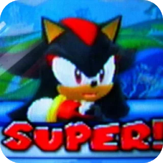 Sticker from Shadow the hedgehog - @Qwez_i