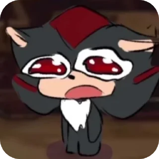 Sticker from Shadow the hedgehog - @Qwez_i