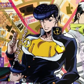 Sticker from Josuke Higashikata @mefftross