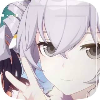 Sticker from Honkai (⁠ ⁠◜⁠‿⁠◝⁠ ⁠)⁠♡