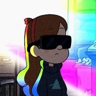 Sticker from gravity falls