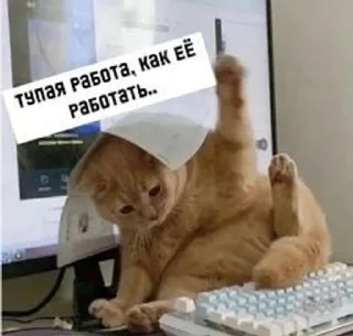 Sticker from Каждый день одно и то же