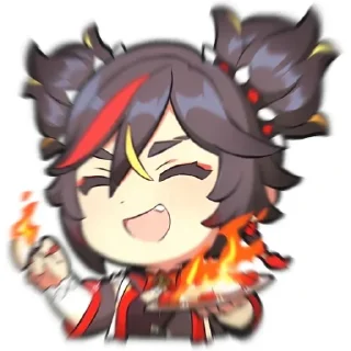 Sticker from ୨୧- Синь Янь! | @furinochkaai