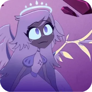 📖 emoji БОЛЬШЕ ⇨ @CLOOBHUB ЭМИЛИ ОТЕЛЬ ХАЗБИН EMILY HAZBIN Telegram sticker 18 of 27