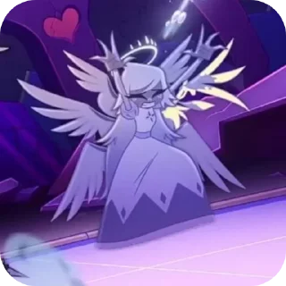 🍗 emoji БОЛЬШЕ ⇨ @CLOOBHUB ЭМИЛИ ОТЕЛЬ ХАЗБИН EMILY HAZBIN Telegram sticker 20 of 27