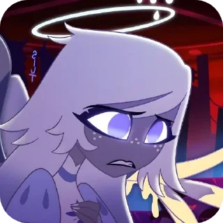 🪑 emoji БОЛЬШЕ ⇨ @CLOOBHUB ЭМИЛИ ОТЕЛЬ ХАЗБИН EMILY HAZBIN Telegram sticker 10 of 27