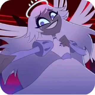 👄 emoji БОЛЬШЕ ⇨ @CLOOBHUB ЭМИЛИ ОТЕЛЬ ХАЗБИН EMILY HAZBIN Telegram sticker 14 of 27