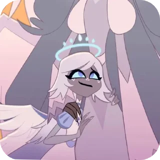 👄 emoji БОЛЬШЕ ⇨ @CLOOBHUB ЭМИЛИ ОТЕЛЬ ХАЗБИН EMILY HAZBIN Telegram sticker 16 of 27