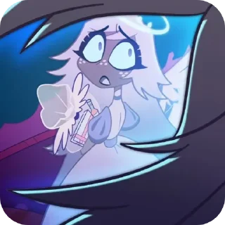 🚗 emoji БОЛЬШЕ ⇨ @CLOOBHUB ЭМИЛИ ОТЕЛЬ ХАЗБИН EMILY HAZBIN Telegram sticker 8 of 27