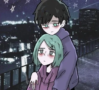 🥰 emoji Зои и Тима Telegram sticker 15 of 23