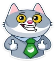 Sticker from СберКот :: @stickroom