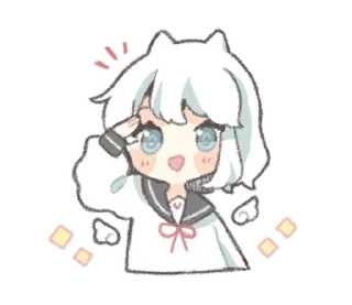 🥛 emoji ૮ᜊ ₊  ° ангелочек .. 
  ૮꒰@CUTE_stickers_emoji꒱ა Telegram sticker 6 of 39