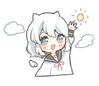 🥛 emoji ૮ᜊ ₊  ° ангелочек .. 
  ૮꒰@CUTE_stickers_emoji꒱ა Telegram sticker 15 of 39