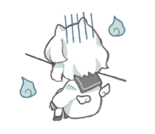 🥛 emoji ૮ᜊ ₊  ° ангелочек .. 
  ૮꒰@CUTE_stickers_emoji꒱ა Telegram sticker 19 of 39