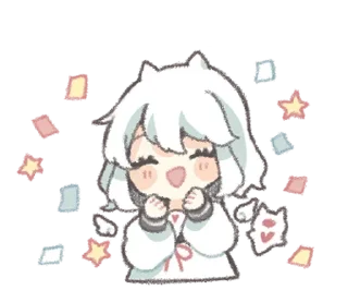 🥛 emoji ૮ᜊ ₊  ° ангелочек .. 
  ૮꒰@CUTE_stickers_emoji꒱ა Telegram sticker 21 of 39