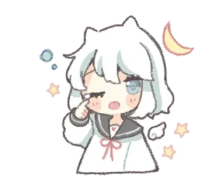 🥛 emoji ૮ᜊ ₊  ° ангелочек .. 
  ૮꒰@CUTE_stickers_emoji꒱ა Telegram sticker 16 of 39