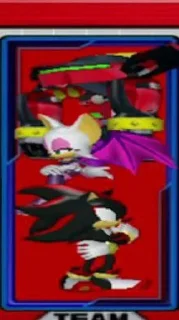 Sticker from (sonic heroes)team dark