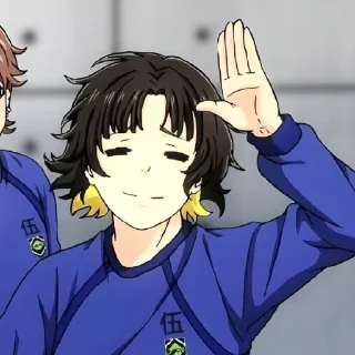 👋 emoji Бачира Мегуру/Синяя тюрьма Telegram sticker 11 of 60