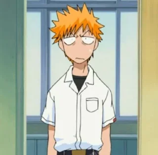 🤨 emoji Ichigo XD Author-@JoJoValentine Telegram sticker 18 of 25
