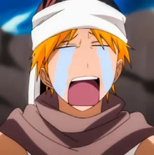 😭 emoji Ichigo XD Author-@JoJoValentine Telegram sticker 14 of 25