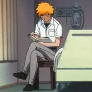 📖 emoji Ichigo XD Author-@JoJoValentine Telegram sticker 23 of 25