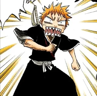 🤬 emoji Ichigo XD Author-@JoJoValentine Telegram sticker 19 of 25